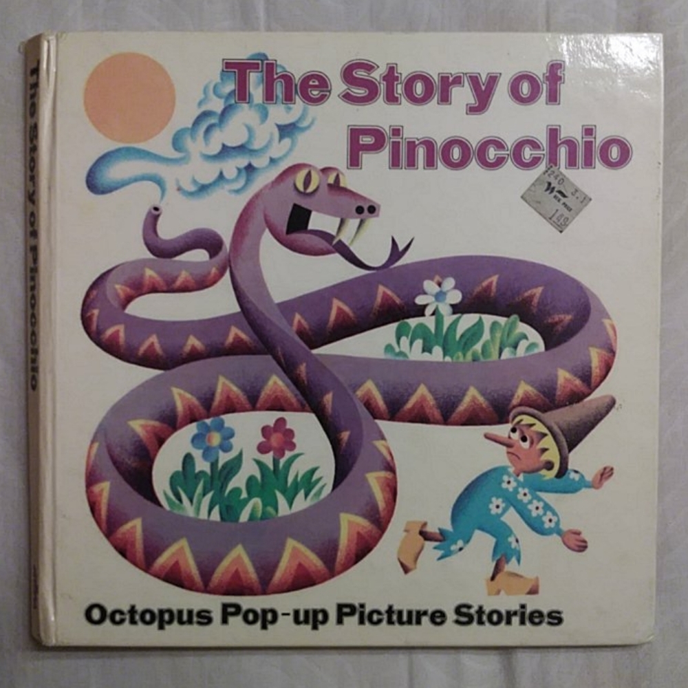 📚 The Story of Pinocchio Vintage Book